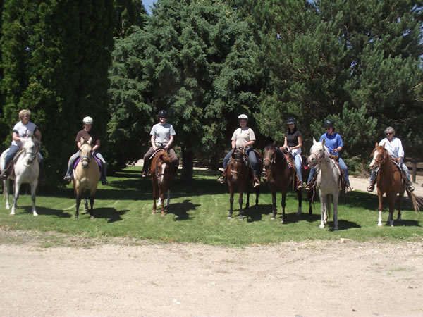 group at ranch